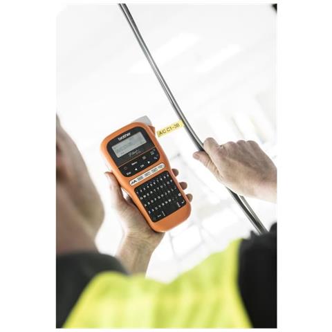 Etichettatrice Portatile Per Elettricisti Pt-e110f - 12 Mm - Lcd - Foto 4