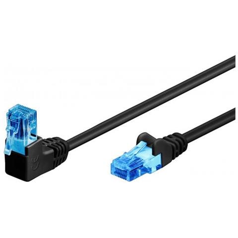 Cavo Patch Cat 6a 1x Angolato A 90°, U / utp, Nero - Foto 9