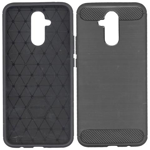 Custodia B-case Tpu Silicone Cover Case Per Samsung Galaxy A6 (2018) Carbon Metal Black - Foto 1