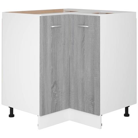 Armadietto Cucina “Lyon” Grigio Sonoma 75,5x75,5x81,5 cm - Foto 9
