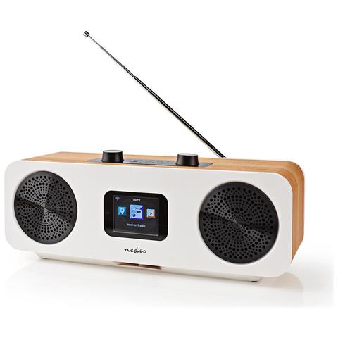 Radio Web Fm Dab+ Stereo Hi Fi Bluetooth Mp3 Meteo App Scaricabile Rdin2500wt - Foto 2