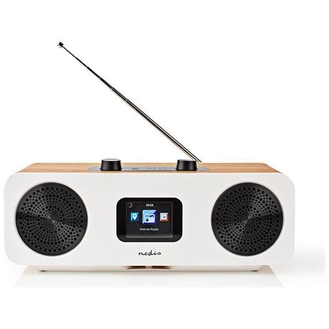 Radio Web Fm Dab+ Stereo Hi Fi Bluetooth Mp3 Meteo App Scaricabile Rdin2500wt - Foto 3