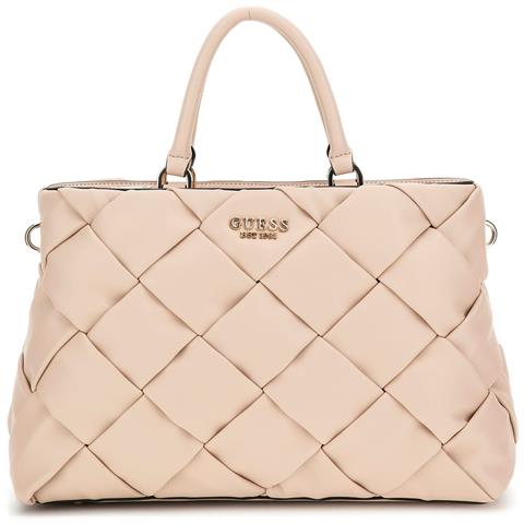 Zaina Wg898606 Borsa Spalla Intreccio Shopper Bag Stone - Foto 1