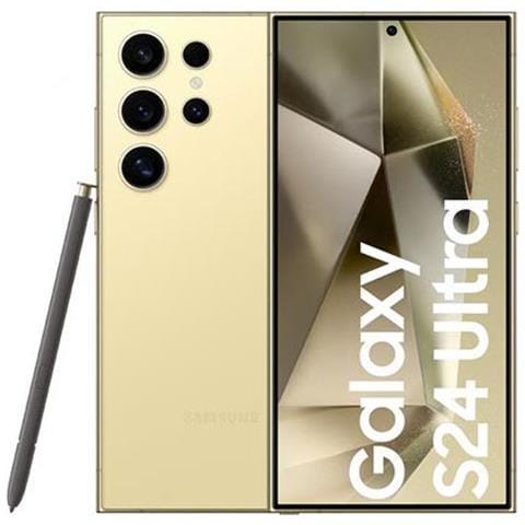 Galaxy S24 Ultra 5G 512 GB 5G Dual Sim Display 6.8" QHD+ Fotocamera 200 Mpx Android Italia Giallo - Foto 1