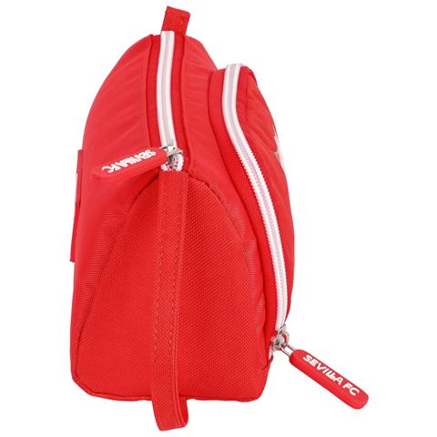 Astuccio Per La Scuola Con Accessori Sevilla Fútbol Club Rosso (32 Pezzi) - Foto 2