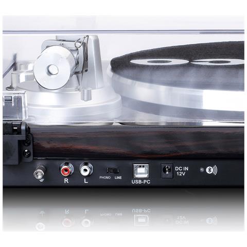 LBT-188 Giradischi con trasmissione a cinghia Marrone - Foto 2