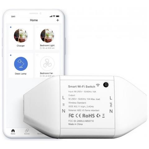 Interruttore Universale 220V Smart Wi-Fi - NON HomeKit - Foto 1