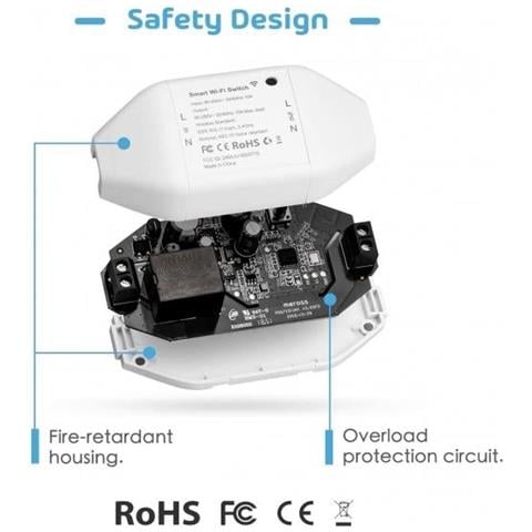 Interruttore Universale 220V Smart Wi-Fi - NON HomeKit - Foto 2