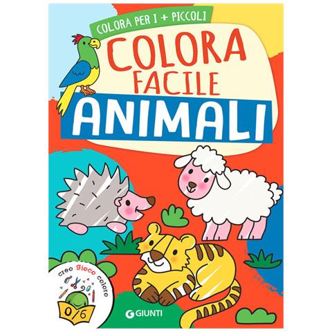Animali. Colora Facile. Ediz. A Colori - Foto 1