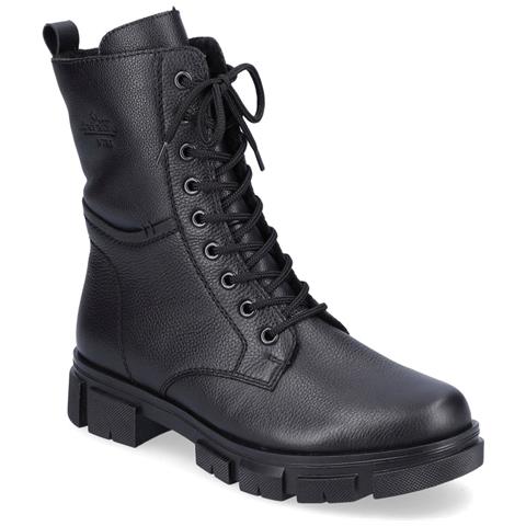 Black Casual Closed Booties Stivaletti Pelle Scarpe Donna Nero Eu 38, Y7116-00 - Foto 1