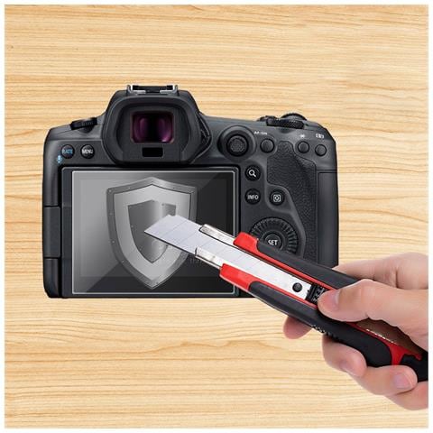 Pellicola Protettiva In Vetro Temperato Per Canon Eos R6 (confezione Da 2) - Foto 2