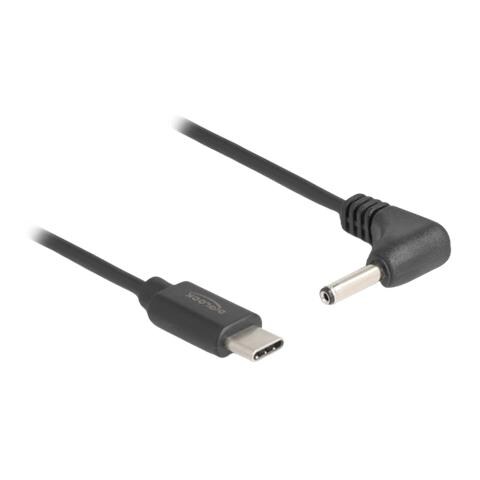DeLOCK Cavo di alimentazione USB Type-C per DC 3,5 x 1,35 mm maschio angolato 1,5 m - Foto 1