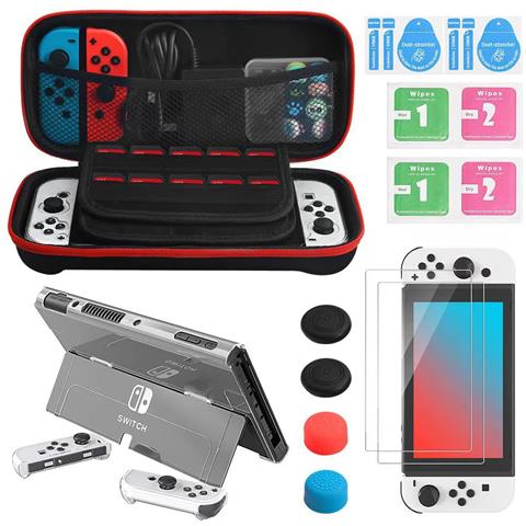 Kit Di Accessori Essenziali Da 9 Pezzi Per Nintendo Switch - Foto 1