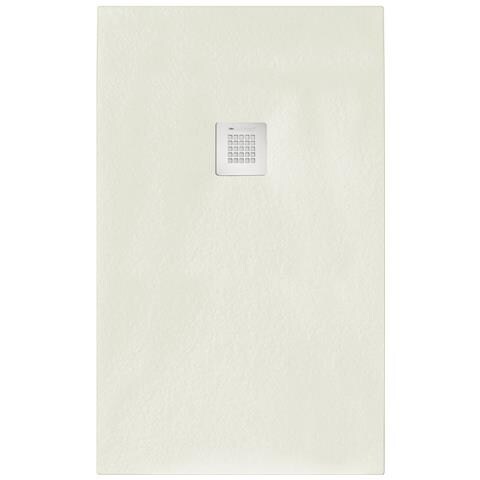 Piatto Doccia Rettangolare 80x170 Cm Effetto Pietra Marmoresina Stone Beige Francia - Foto 1