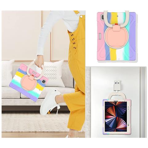 Custodia Per Ipad Pro 12.9"" Con Supporto E Alloggiamento Per Stilo Colorata - Foto 2