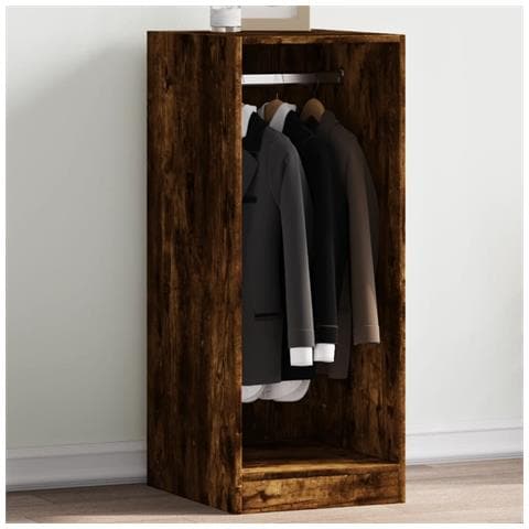 Armadio Rovere Fumo 48x41x102 cm in Legno Multistrato - Foto 2