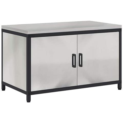 Armadietto per Stoccaggio in Cucina con lo scaffale Argento - Foto 1