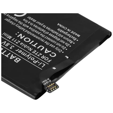 Batteria Per Smartphone Zte Nubia Z11 Mini Li-polimero 3,8 V 2800 Mah 10,6 Wh - Foto 4