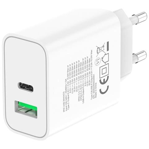 IPW-USB-30WACG Caricabatterie per dispositivi mobili Universale Bianco AC Ricarica rapida Interno - Foto 2