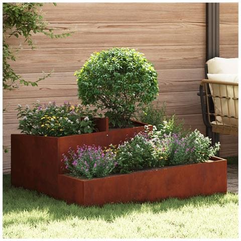 Vaso da giardino Marrone 100 x 100 x 50 cm - Foto 2