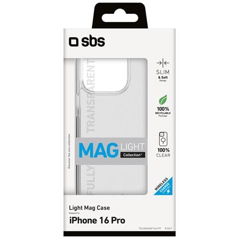 Light Mag custodia per cellulare 16 cm (6.3") Cover Trasparente - Foto 3