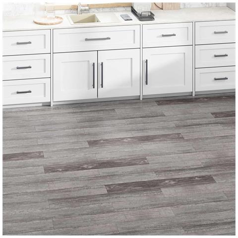 Tavole per Pavimenti 36 pcs Marrone 5,02 m² PVC - Foto 2