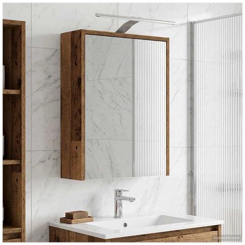Mobiletto per specchio da bagno Legno vecchio 43 x 16 x 62.5 cm - Foto 2