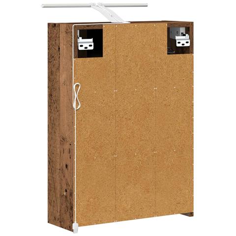 Mobiletto per specchio da bagno Legno vecchio 43 x 16 x 62.5 cm - Foto 9