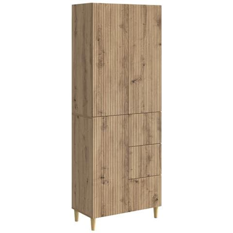 Set di armadi 2 pcs 66 x 34,5 x 90 cm Legno ingegnerizzato - Foto 1