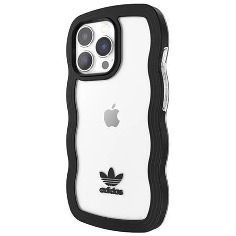 Adidas Or Wavy Cover Per Iphone 13 Pro / Iphone 13 - Nero E Trasparente - Foto 1