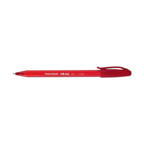 conf. 50 Papermate InkJoy 100 rosso media S0957140 - Foto 2
