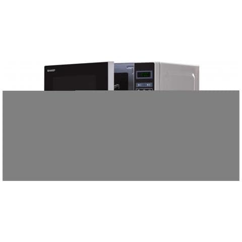 Home Appliances R-242inw Forno A Microonde 20 L 800 W Metallico, Argento - Foto 3
