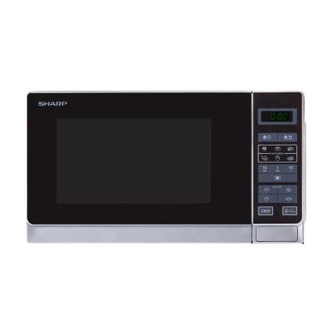 Home Appliances R-242inw Forno A Microonde 20 L 800 W Metallico, Argento - Foto 1