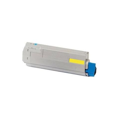 Toner C822y Giallo Compatibile Per Oki C822n, C822dn 44844613 7.300 Pagine - Foto 1