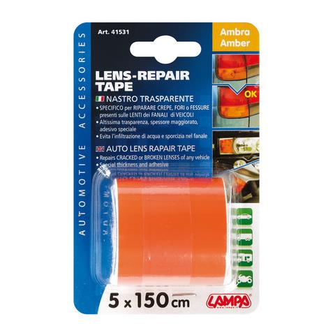 Nastro Trasparente Arancio Per Riparaz. Fanali 5x1 - Foto 2
