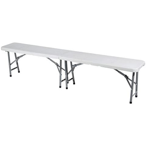 Panca Pieghevole 'catering' - Cm 183 X 28 H 44 Cm - Col. marrone - Foto 1