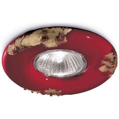 Vintage C481, Faretto A Incasso, - Bordeaux Seta - Foto 4