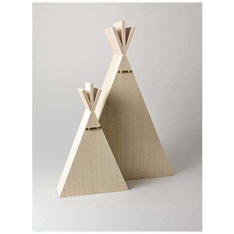 2 Mensole In Legno Tipi - 45 E 26 Cm - Foto 2