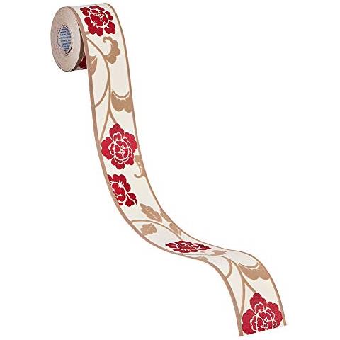 A. s. Cr? ation 282019 - Bordo Autoadesivo Da Parete, Colore: Marrone / beige / rosso - Foto 1