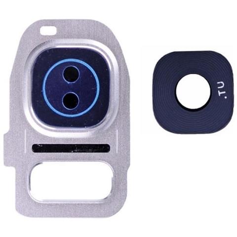 Supporto Posteriore Obiettivo Della Fotocamera Galaxy S7 E S7 Bordo Bianco - Foto 1