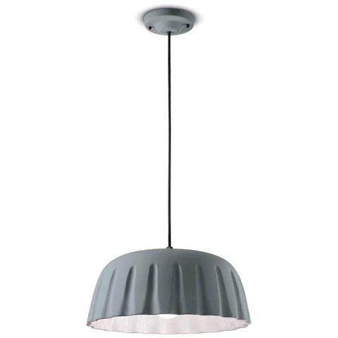 Lampada A Sospensione Decò Piccola C2570-grt Colore Grigio - Foto 1