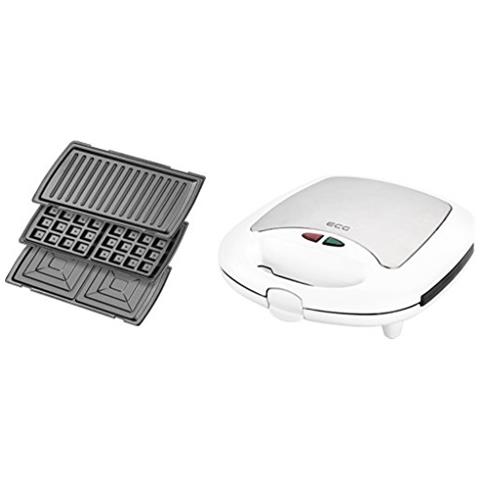 399 S 3in1 Bianco Macchina Per Sandwichacciaio Inox E Plasticabianco - Foto 5