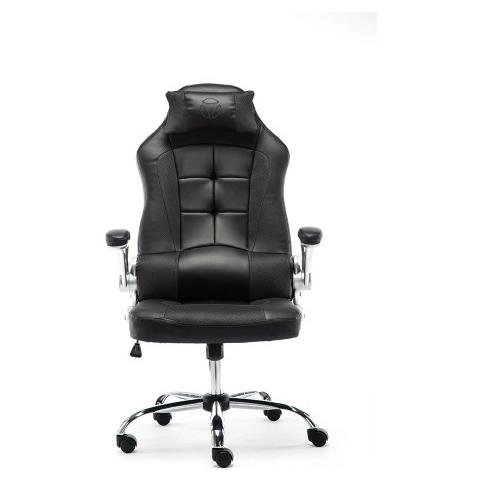 Sedia Gaming MD-GC003OFF-K in Ecopelle Colore Nero - Foto 1