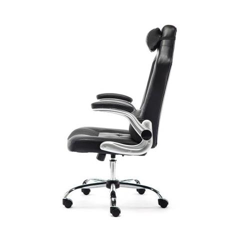 Sedia Gaming MD-GC003OFF-K in Ecopelle Colore Nero - Foto 2