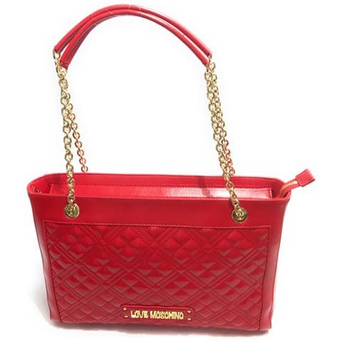 MOSCHINO - Borsa Donna Love Moschino Shopping Ecopelle Trapuntata Rosso  B21mo68 - ePRICE