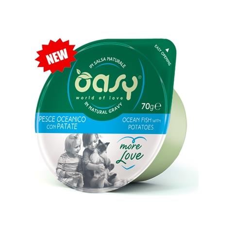 More Love - Pesce Oceanico Con Patate - Salsa Al Naturale - Gr. 70 - Foto 1