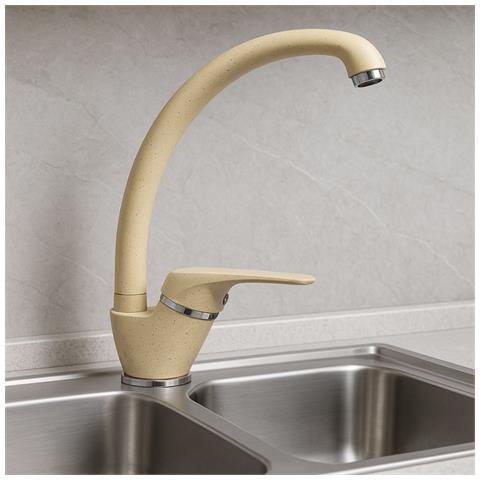 Ogomondo Miscelatore Oslo Orientabile Ottone Colorato Per Lavello Cucina *** Finitura- : Avena 1 - Foto 3