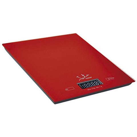 Mod. 729R Da tavolo Rettangolo Bilancia da cucina elettronica Rosso - Foto 1