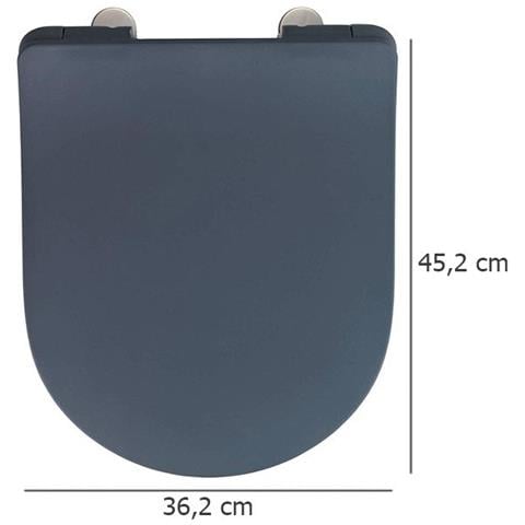 Sedilo Per Wc Sedilo In Duroplast, Grigio Opaco, - Foto 7