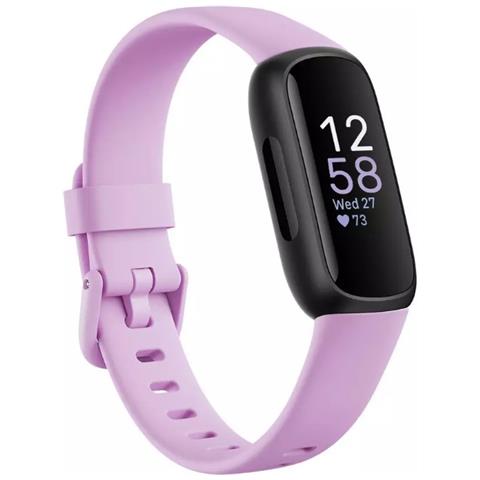 Activity Tracker Inspire 3 Impermeabile 5 ATM Bluetooth Cardiofrequenzimetro Colore Lila Europa - Foto 2